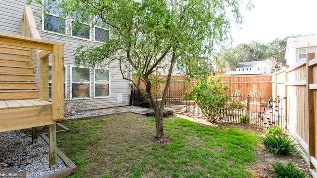 1924 Sweet Flag Rd, Lawrenceville, GA 30045 - view of fenced backyard