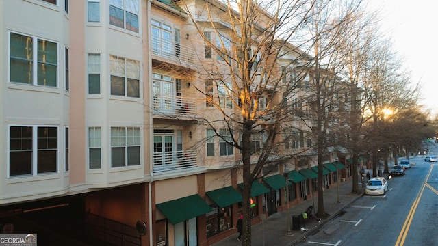 view of property