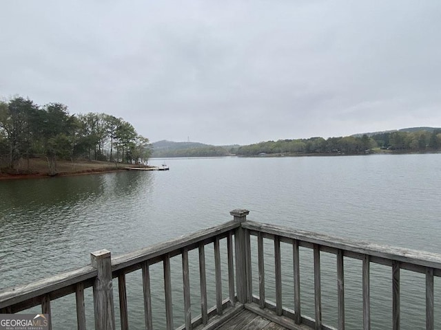 364 Cardinal Ln, Toccoa, GA 30577 - dock area with a water view