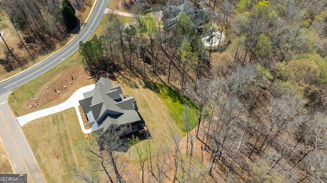 100 Forest Pl, Forsyth, GA 31029 - aerial view of property and surrounding area