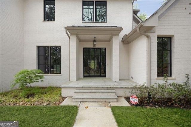 1074 Moores Mill Rd NW, Atlanta, GA 30327 - property entrance with brick siding
