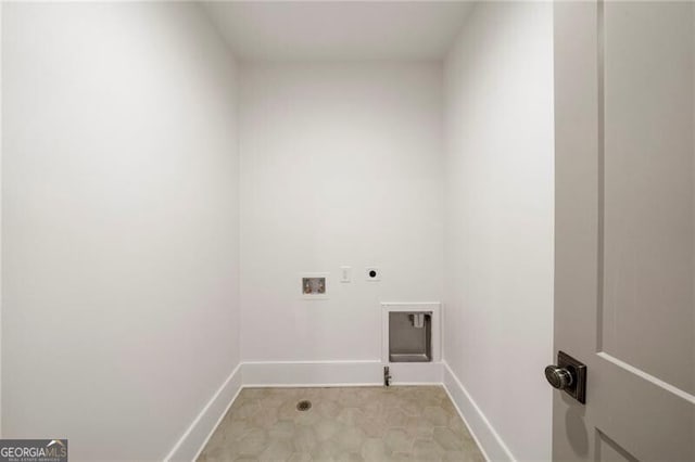 1074 Moores Mill Rd NW, Atlanta, GA 30327 - laundry area featuring electric dryer hookup and washer hookup