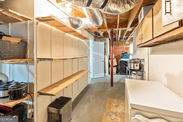 95 Joshua Ct, Zebulon, GA 30295 - view of unfinished basement