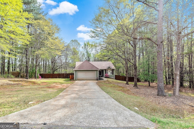 95 Joshua Ct, Zebulon, GA 30295 - view of front of house featuring an attached garage and concrete driveway