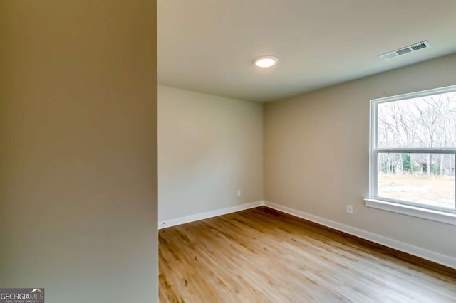 497 Principal Meridian Dr, Dallas, GA 30132 - empty room with baseboards and light wood-style floors