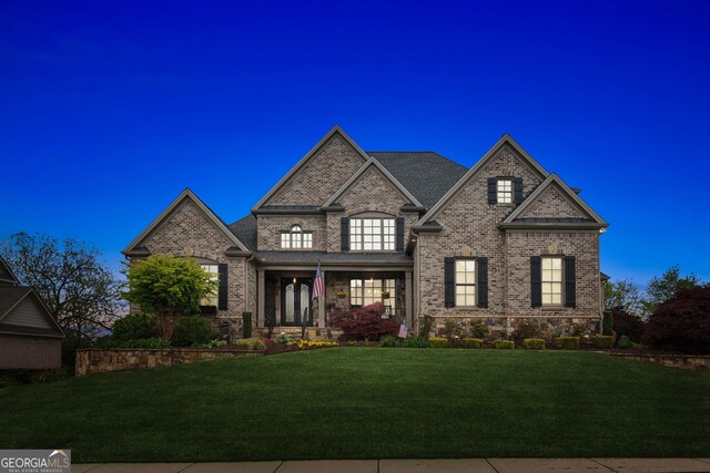 968 Woodtrace Ln, Auburn, GA 30011 - craftsman house with brick siding and a front lawn