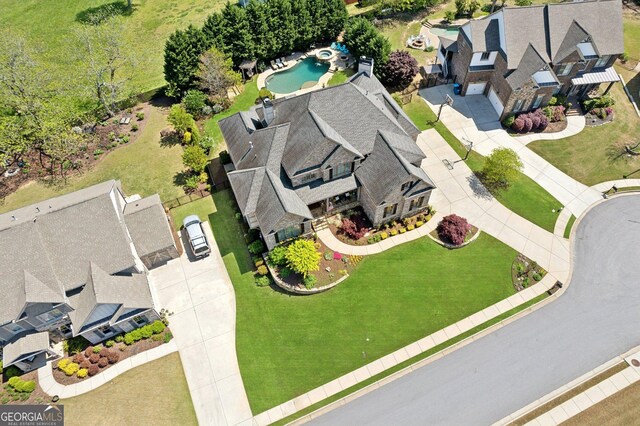 968 Woodtrace Ln, Auburn, GA 30011 - aerial view