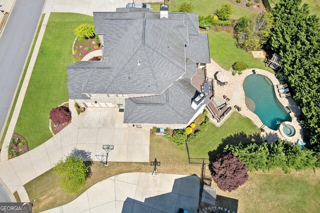 968 Woodtrace Ln, Auburn, GA 30011 - bird's eye view