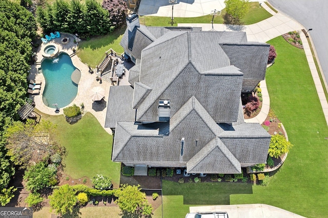968 Woodtrace Ln, Auburn, GA 30011 - bird's eye view