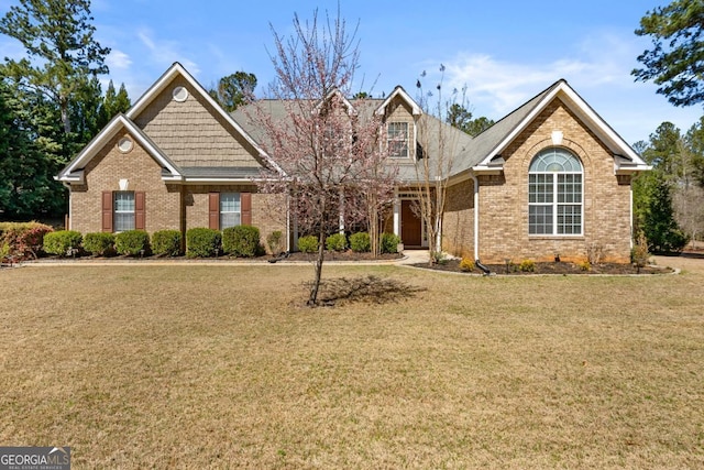 79 Tiffany Trce, Palmetto, GA 30268 - view of front of property featuring brick siding and a front yard