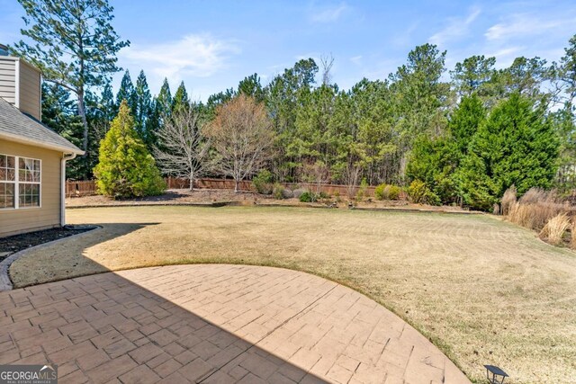79 Tiffany Trce, Palmetto, GA 30268 - view of yard featuring fence and a patio