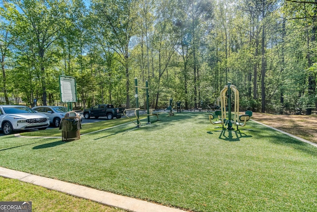 4215 Steeplehill Dr NW, Kennesaw, GA 30144 - view of home's community with a lawn