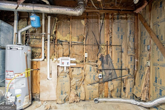 477 Victoria Rd, Woodstock, GA 30189 - utility room with water heater