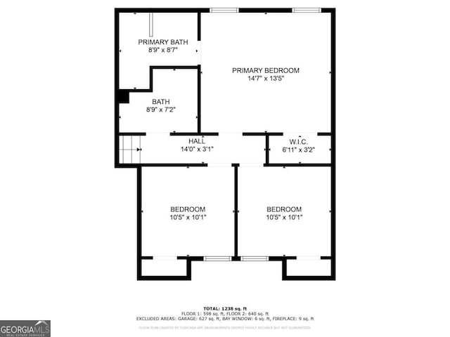 477 Victoria Rd, Woodstock, GA 30189 - view of home floor plan