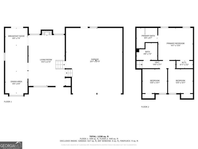 477 Victoria Rd, Woodstock, GA 30189 - view of room layout
