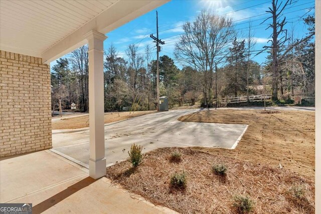 4444 Sullivan Rd, Powder Springs, GA 30127 - view of patio