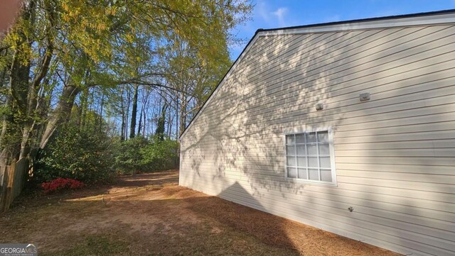 view of side of home
