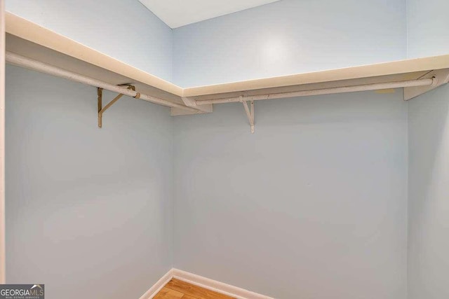 809 Mallery St Unit A, Saint Simons, GA 31522 - spacious closet with light wood finished floors