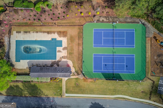 aerial view