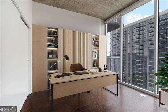 855 Peachtree St NE Unit 2403, Atlanta, GA 30308 - office with wood finished floors
