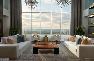 855 Peachtree St NE Unit 2403, Atlanta, GA 30308 - view of living area