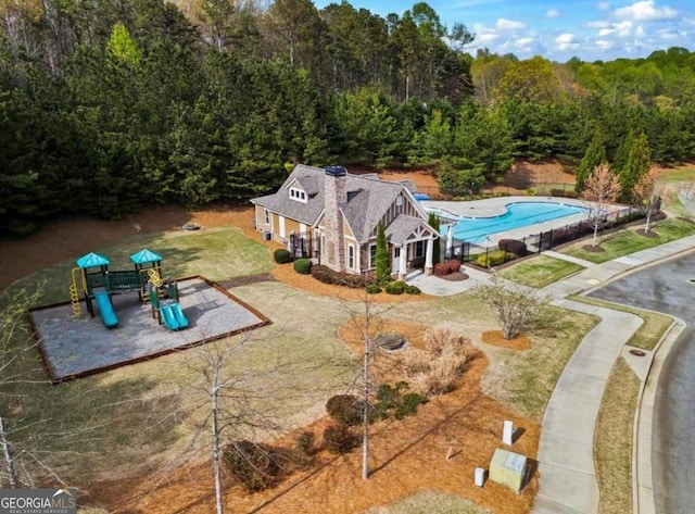 108 Summer Breeze Ln, Canton, GA 30114 - aerial view of property and surrounding area