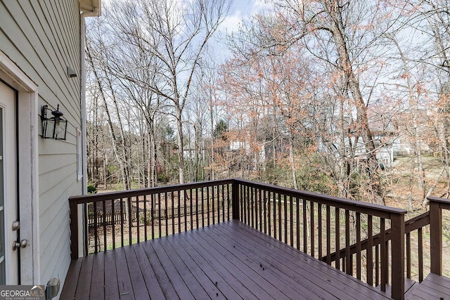 2032 Stonewick Ct, Lawrenceville, GA 30043 - view of wooden terrace