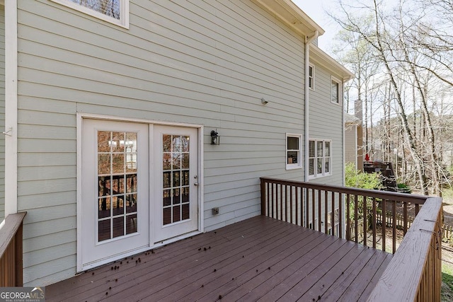 2032 Stonewick Ct, Lawrenceville, GA 30043 - view of wooden deck