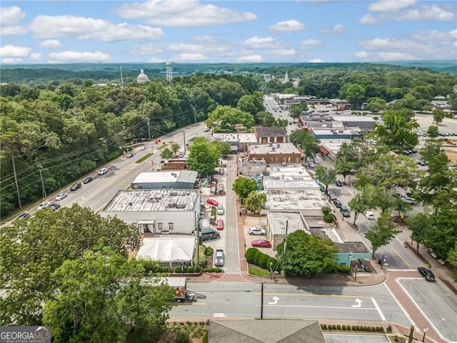 402 Chattahoochee St, Roswell, GA 30075 - drone / aerial view