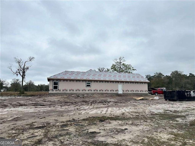view of side of home