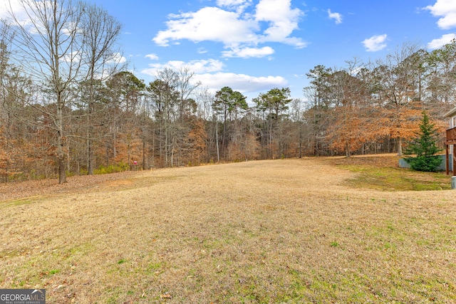 1452 Redwine Rd, Fayetteville, GA 30215 - view of grassy yard featuring a view of trees
