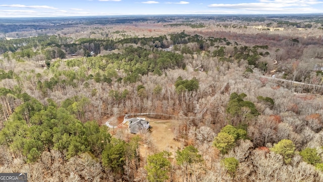 1452 Redwine Rd, Fayetteville, GA 30215 - view of property location featuring a heavily wooded area