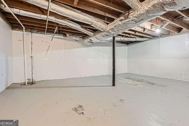 2184 Pemberton Rd SW, Atlanta, GA 30331 - view of unfinished basement