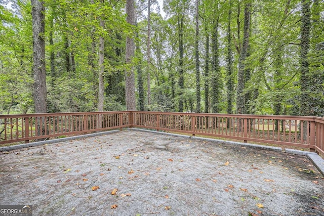 2184 Pemberton Rd SW, Atlanta, GA 30331 - wooden terrace featuring a view of trees