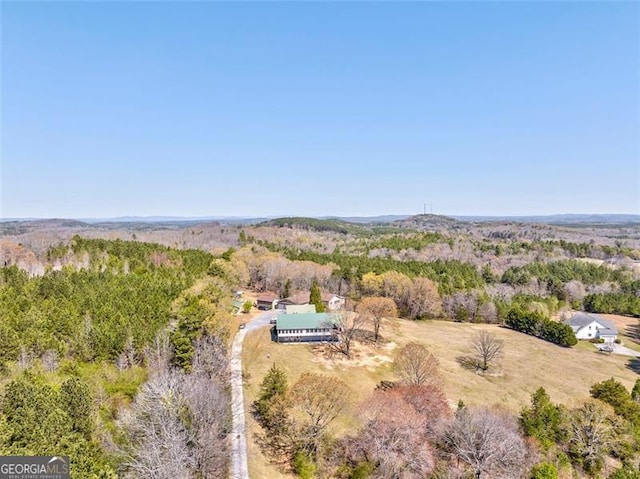 300 Ellis Rd, Rome, GA 30161 - aerial view featuring a view of trees