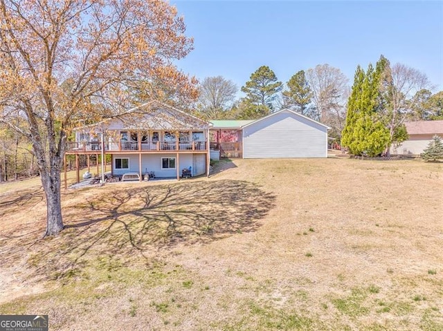 300 Ellis Rd, Rome, GA 30161 - rear view of property with an outdoor structure