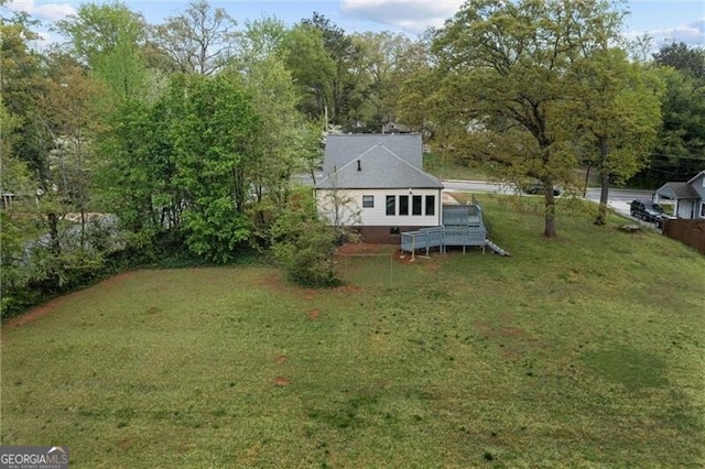view of yard