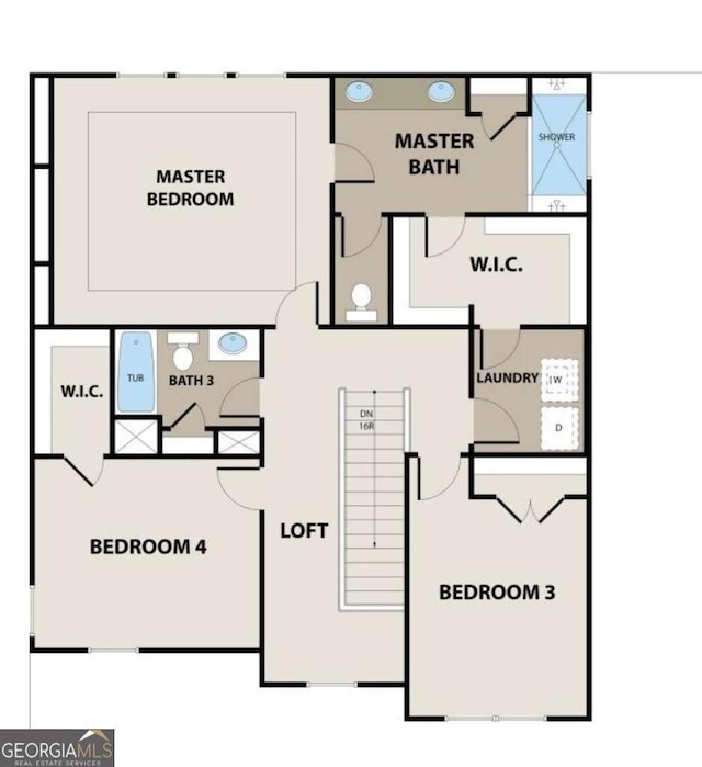 124 Chapman Ridge Rd, Macon, GA 31211 - floor plan / room layout