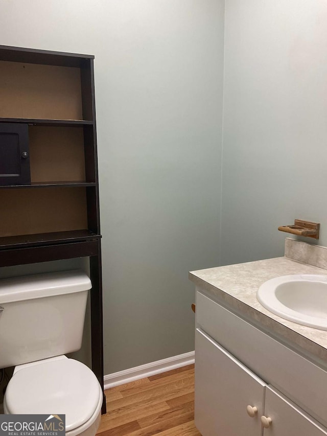 76 Jacqueline Dr, Georgetown, GA 39854 - bathroom with vanity and wood finished floors