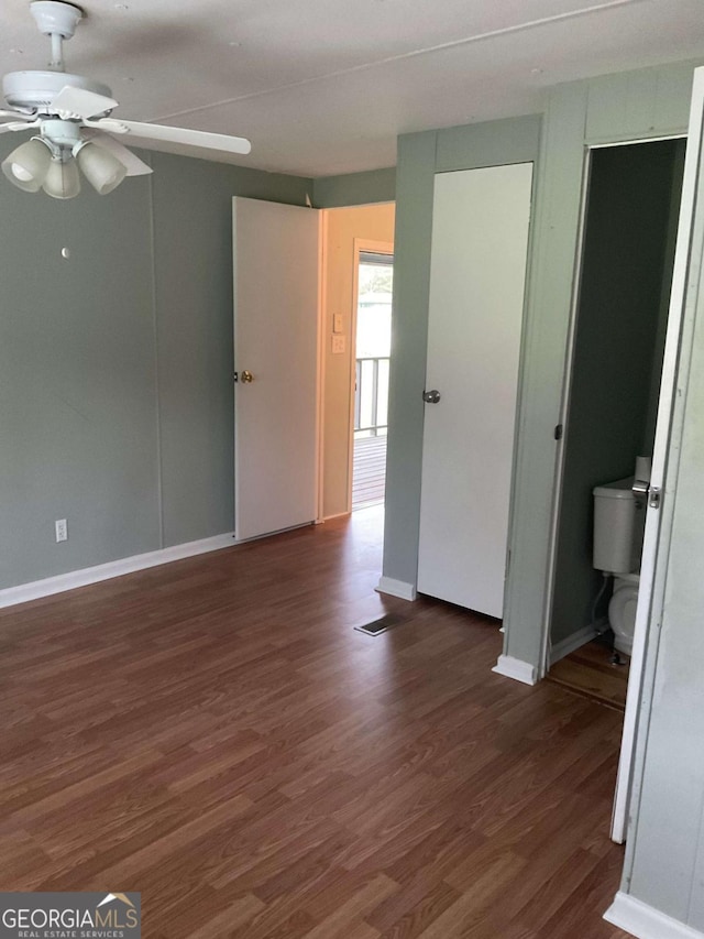 76 Jacqueline Dr, Georgetown, GA 39854 - unfurnished bedroom featuring wood finished floors and baseboards