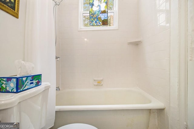 650 Somerset Ter NE, Atlanta, GA 30306 - full bathroom with toilet and  shower combination