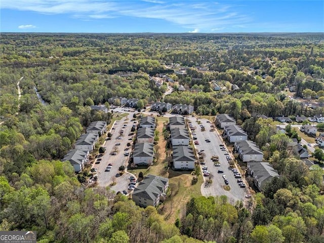 13304 Waldrop Cv, Decatur, GA 30034 - aerial view with a wooded view