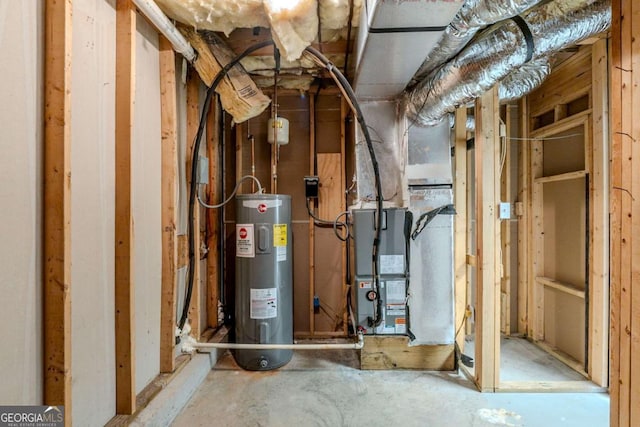 utilities with water heater