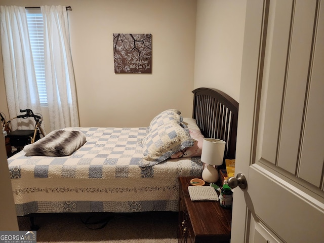 bedroom featuring multiple windows