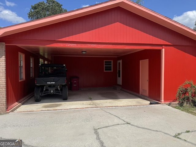 22 Spring Ave, Mcrae-Helena, GA 31055 - garage with a carport
