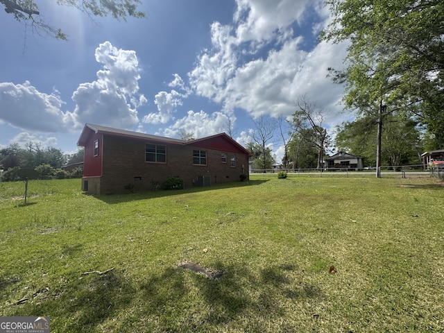 22 Spring Ave, Mcrae-Helena, GA 31055 - view of yard