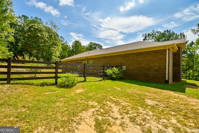 412 Trilium Trl, Pendergrass, GA 30567 - view of yard