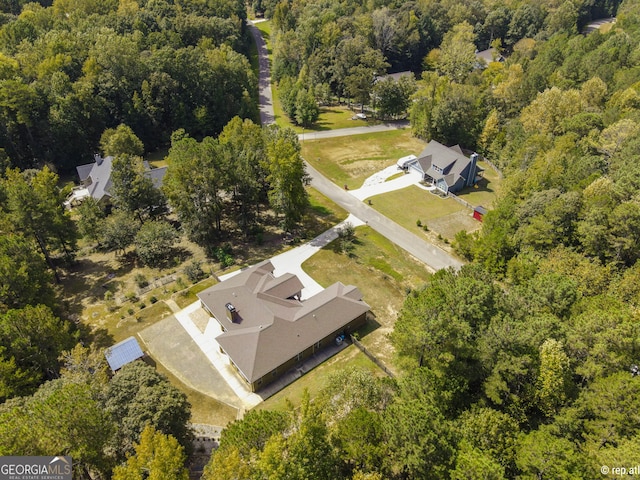 412 Trilium Trl, Pendergrass, GA 30567 - view of property location with a heavily wooded area