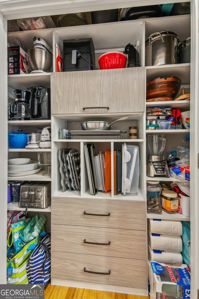 view of closet