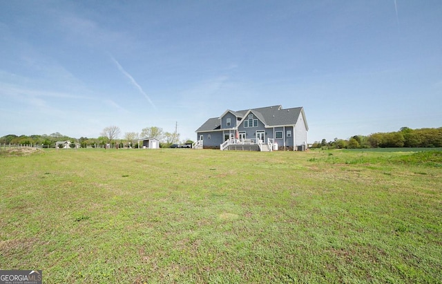 2587 Moons Grove Church Rd, Colbert, GA 30628 - traditional home with a front lawn